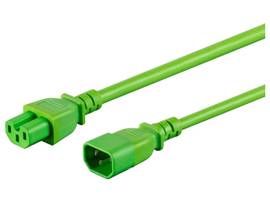 MONOPRICE 2FT 14AWG GREEN HEAVY-DUTY COMPUTER EXTE