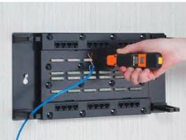 BLACK BOX CORP NT CAT5E PATCH PANEL, 24-PORT JPM085A-R3