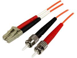 3M OFNP LC TO ST DUPLEX FIBER CABLE