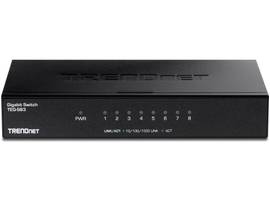 TRENDNET 8-PORT GIGABIT SWITCH /W METAL CASE