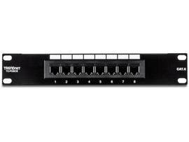 TRENDNET 12-PORT CAT. 6 UNSHIELDED PATCH PANEL (10INCH WIDE)