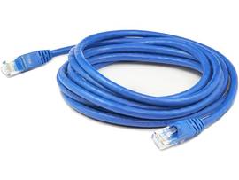 ADD-ON 20FT RJ-45 M/M CAT5E BLUE CU PATCH CBL