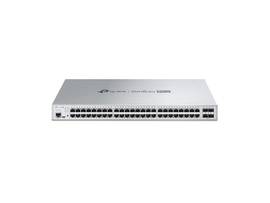 TP-LINK OMADA PRO 48-PORT POE+ GIGABIT L2+ MANAGED SWITCH WITH 4 SFP SLOTS