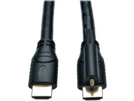 High Speed HDMI Cable with Ethernet and Locking Connector, Ultra HD 4K x 2K, 24A