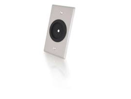 C2G WP SGL ALUM 1 1/2 GROMMET
