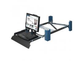 RACK SOLUTIONS RACKMOUNT KVM, KEYBOARD, NO MONITOR