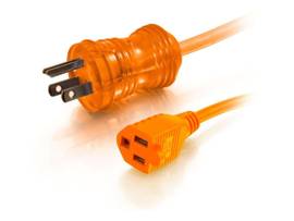 C2G 75FT 16AWG HSPTL PWR CBL 5-15P-5-15R OR