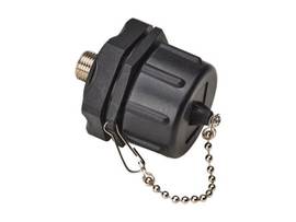 TRIPPLITE RIGID INDUSTRIAL F-TYPE ADAPTER (M/F) - IP68, BLACK