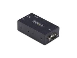 STARTECH 1-PORT SERIAL TO ETHERNET ADAPTER, IP SERIAL DEVICE SERVER FOR RS232 DEVICES, WALL/DIN RAIL MOUNTABLE, METAL HOUSING, RJ45 LAN TO DB9 SERIAL