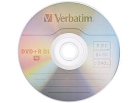 DVD+R DL 8.5GB 8X BRANDED 50PK COLOR OPS