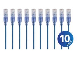 MONOPRICE 10-PACK_ SLIMRUN CAT6A ETHERNET NETWORK