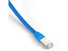 CAT6 400-MHz Shielded Solid Backbone Cable FTP Plenum Blue 20-ft. 6.0-m