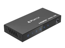 BATTERY TECH PORTTA 122HD4K-BTI 4K HDMI 2-PORT VIDEO SPLITTER 1X2 HDMI SPLITTER W/ SOLID ALUMINUM HOUSING 4K 30HZ