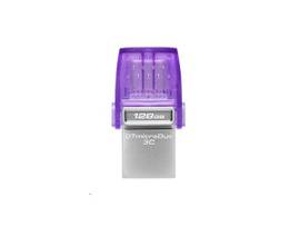 KINGSTON 128GB DATATRAVELER MICRODUO 3C 200MB/S DUAL USB-A + USB-C (CAN RETAIL)