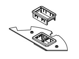 LEGRAND-WIREMOLD CRFB DEVICE PLATE