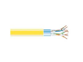 CAT5e Shielded 350-MHz Solid Bulk Cable STP 24 AWG 4-Pair 1000-ft. 304.8-m Plenu
