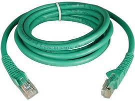 TRIPP LITE CAT6 GIGABIT GREEN SNAGLESS PATCH CABLE