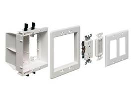 MONOPRICE 2-GANG RECESSED BOX FOR POWER AND LOW VO
