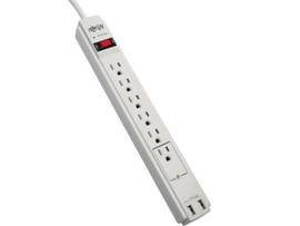 TRIPP LITE SRG PROT 120V USB6 6FT CORD 990 JOULE