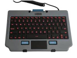 PRECISION MOUNTING GAMBER-JOHNSON RUGGED LITE BACKLIT KEYBOARD