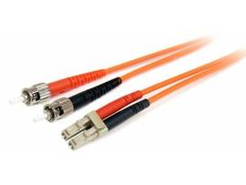 7M FIBER OPTIC CABLE - MULTIMODE DUPLEX 62.5/125 LSZH FIBER JUMPER CORD - LC/ST