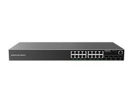 GRANDSTREAM ENTERPRISE LAYER 2+ MANAGED NETWORK SWITCH, 16 X GIGE, 4 X SFP