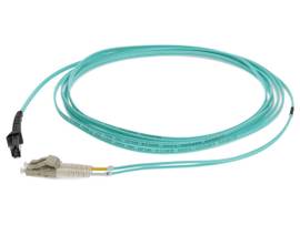 ADD-ONADDLCMTRJ2M5OM3 2M OM3 AQUA DUPLEX PATCH