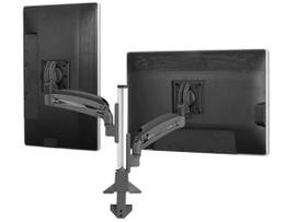 LEGRAND-CHIEF K1 CLMN MNT DUAL DISPLAY 1L ARM BLK