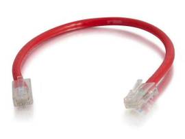 C2G 6IN CAT6 NONBOOTED UTP CABLE-RED