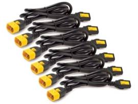 SCHNEIDER POWER CORD KIT (6 EA), LOCKING, C13 TO C14, 1.2M