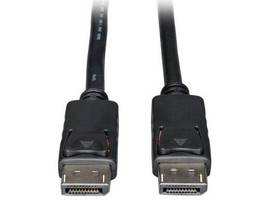 Tripp Lite series DisplayPort Cable with Latching Connectors, 4K 60 Hz (M/M), Bl