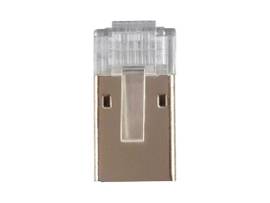 MONOPRICE 8P8C SHIELDED RJ45 PLUG W/INS FOR CAT6A