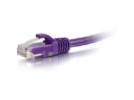 C2G 12FT CAT6A SNAGLESS UTP CABLE-PURPLE