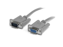 10FT RS232 SERIAL NULL MODEM CABLE F/M