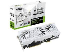 ASUS GEFORCE TUF-RTX4070TIS-O16G-BTF-WHITE BTF OC 16GB GDDR6X 256 BIT 2670 MHZ