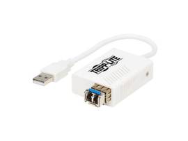 TRIPP LITE USB 2.0 ETHERNET NIC ADAPTER LC MMF