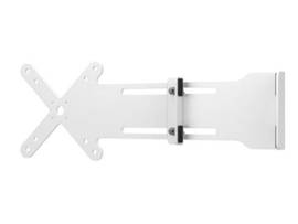 CTA DIGITAL ADJUSTABLE CARD READER HOLDER WVESA PLATE (WHITE)