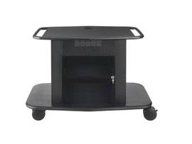 AVTEQ 32 TALL CART HOLDS TWO MONITORS UP TO 3