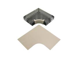 LEGRAND-WIREMOLD 2IN RAD FLT ELBW V4000 IV