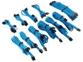 CORSAIR PREM INDIVIDUALLY SLEEVED DC CBL PRO KT TYPE 4 GEN 4 BLU