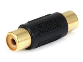 MONOPRICE RCA JACK TO RCA JACK ADAPTER_GOLD PLATED