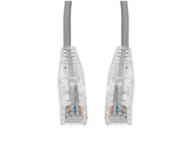AddOn 7ft RJ-45 (Male) to RJ-45 (Male) Straight Gray Cat6 UTP Copper PVC Patch C