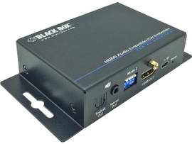 BLACK BOX CORP AUDIO EMBEDDER AND DE-EMBEDDER, HDMI 2.0