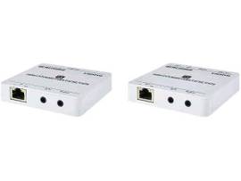 MONOPRICE BLACKBIRD PRO-SUMER 4K HDMI EXTENDER OVER ETHERNET_ CAT5E/6/7_ 70M_ POC_ HDMI LOOP OUT_ SMART EDID