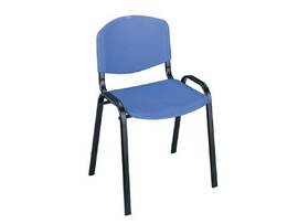 SAFCO CHAIR STACK 4E BLU (Sold as Case Pack of 4)