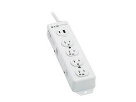 TRIPPLITE UL 1363 MEDICAL HOSPITAL POWER STRIP 4 OUTLETS USB CHARGING ANTIMICROBIAL 15FT CORD