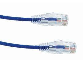 AXIOM 7FT CAT6 BENDNFLEX ULTRA-THIN SNAGLESS PATCH CABLE 550MHZ (BLUE)