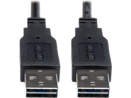 TRIPP LITE 3FT USB UNIV REVERSIBLE DEVICE CBL M/M 3