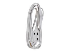 MONOPRICE 6FT 16/2 SPT-2 WHITE 3-OUTLET HOUSEHOLD