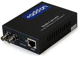 AddOn 10/100/1000Base-TX(RJ-45) to 1000Base-LX(ST) SMF 1310nm 20km Media Convert
